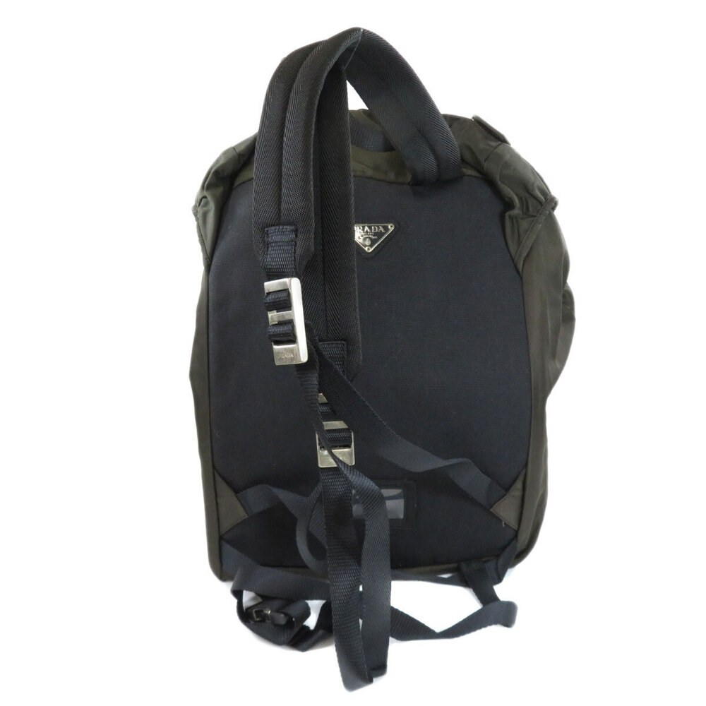 Prada Logo Backpack Rucksack Daypack - Picture 2 of 11